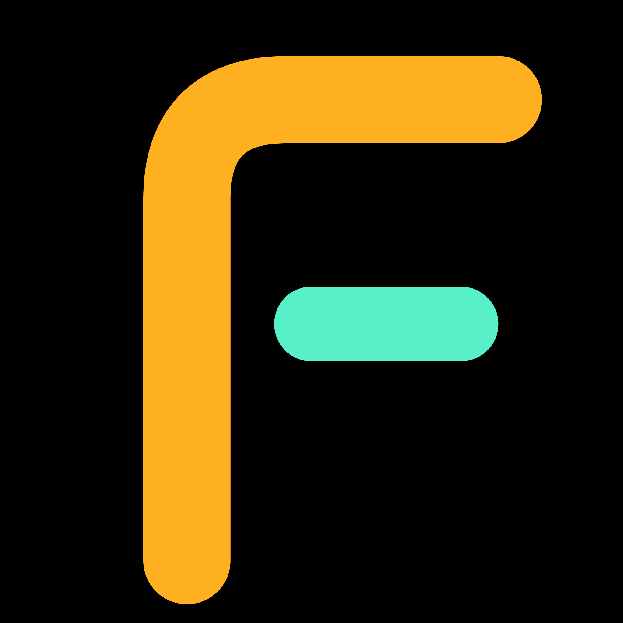Fianza emblem — a proven revenue signal resolving into a live line of credit